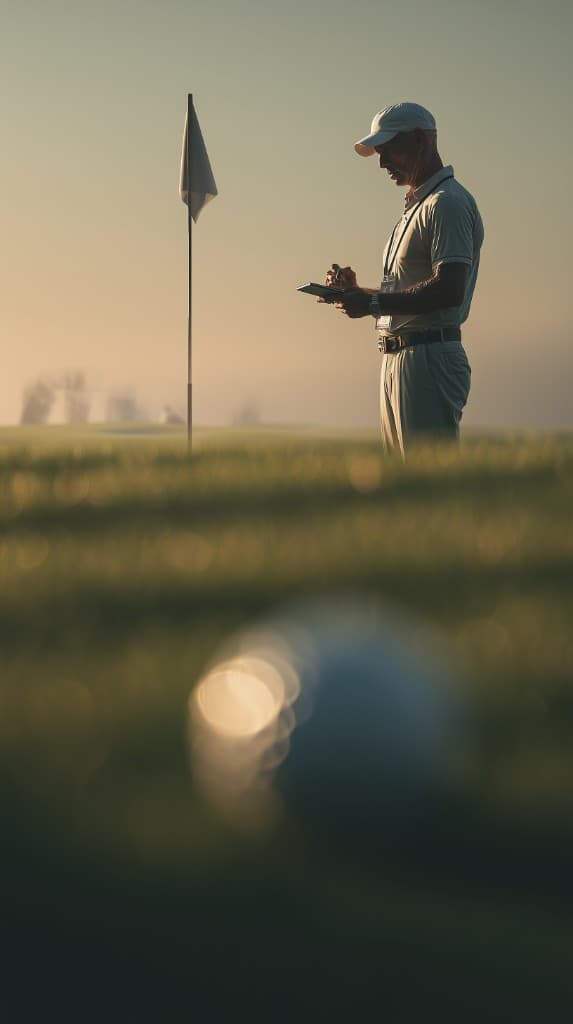 Booking a caddie in the Cadify app